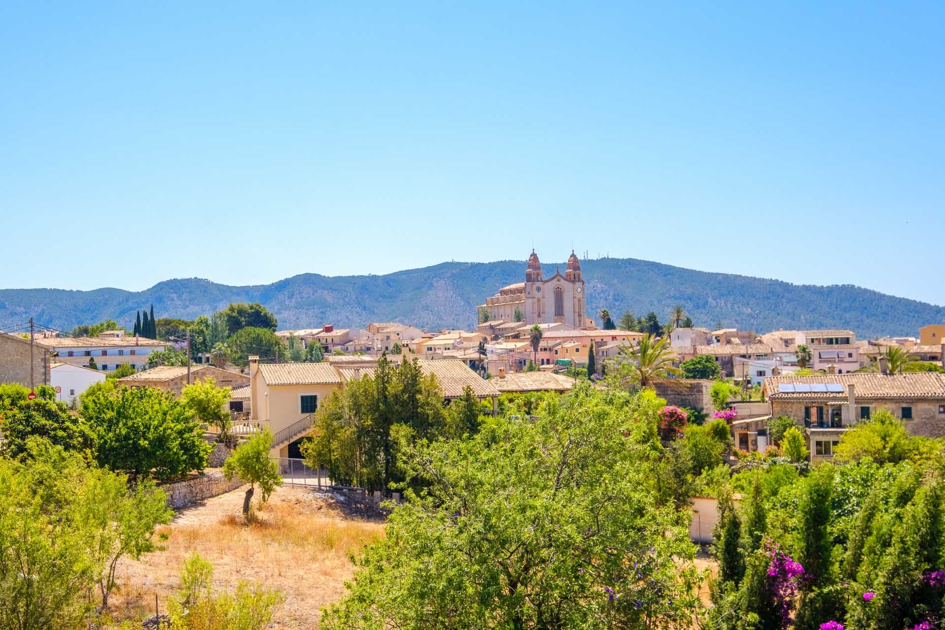 Panoramablick auf Calvia