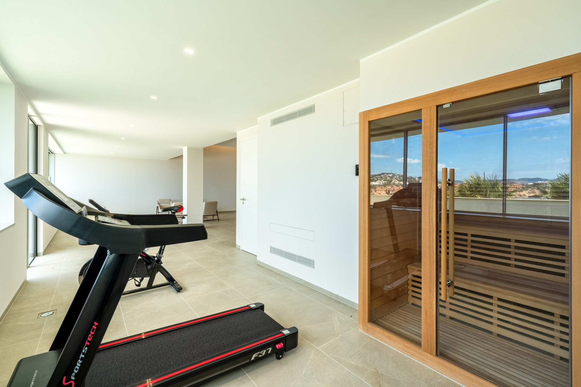 Gym und Sauna