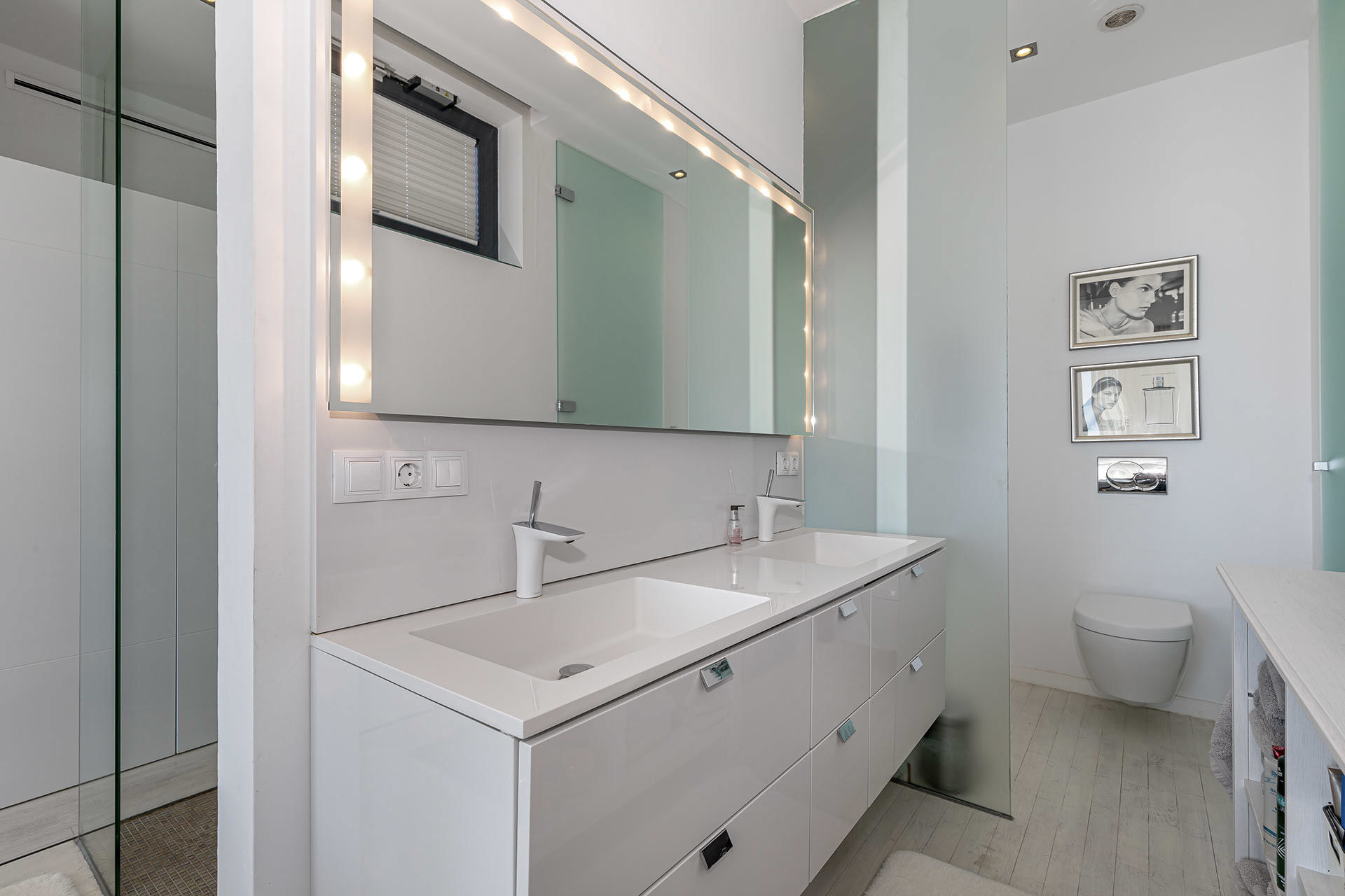 Badezimmer in der zweiten Etage