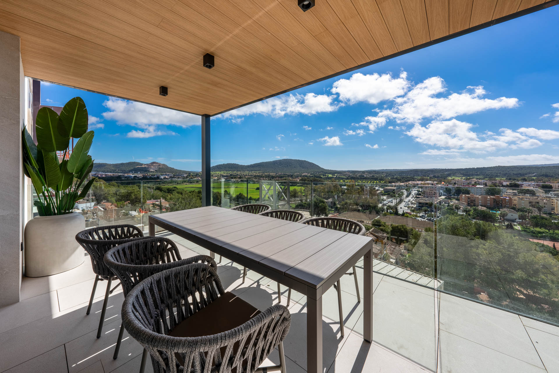 Überdachte Terrasse