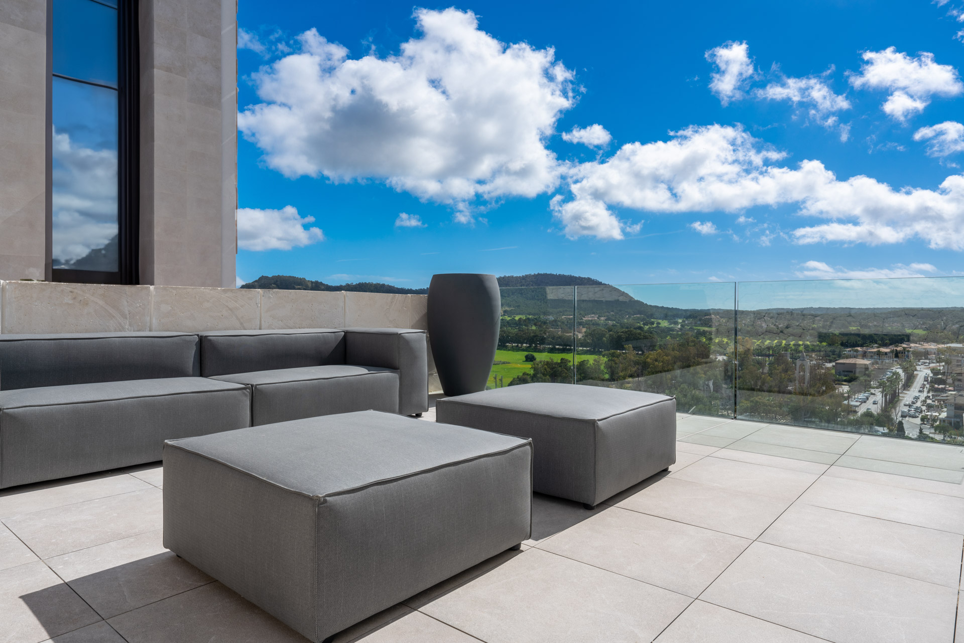 Offene Terrasse