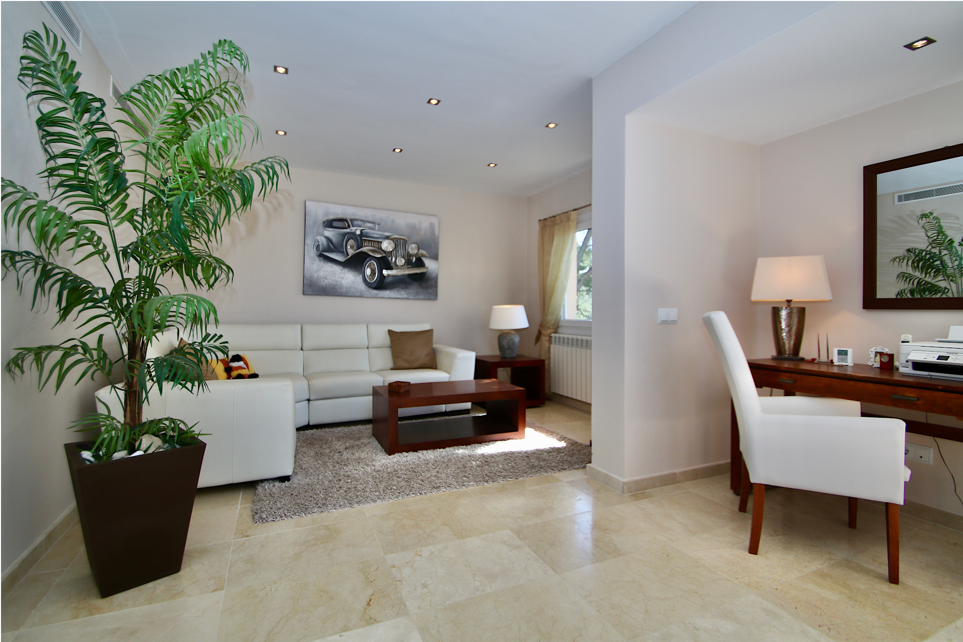 Spacious 4 bedroom villa with sun terraces, pool, and panoramic sea views