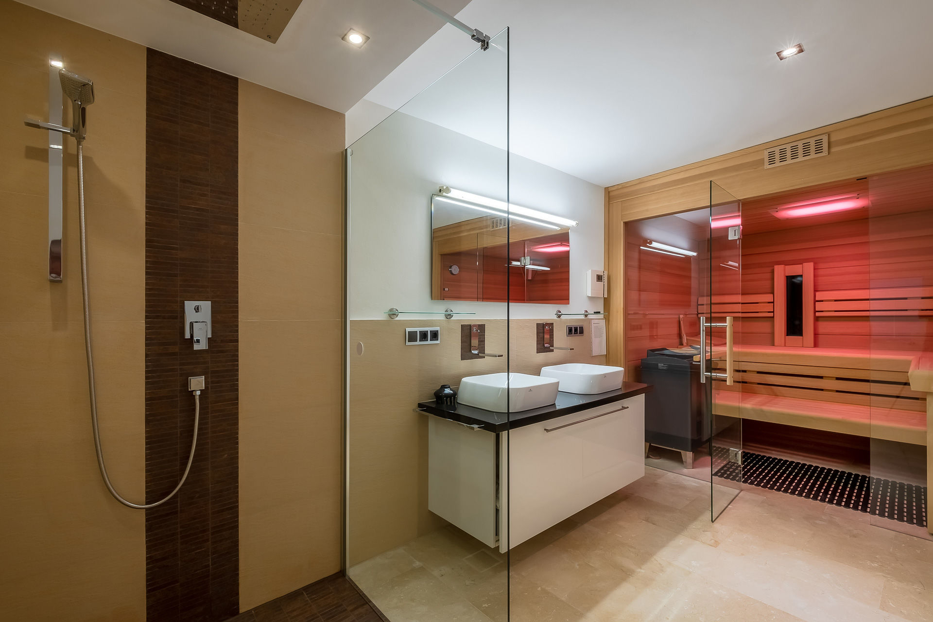 Badezimmer 2 mit Sauna