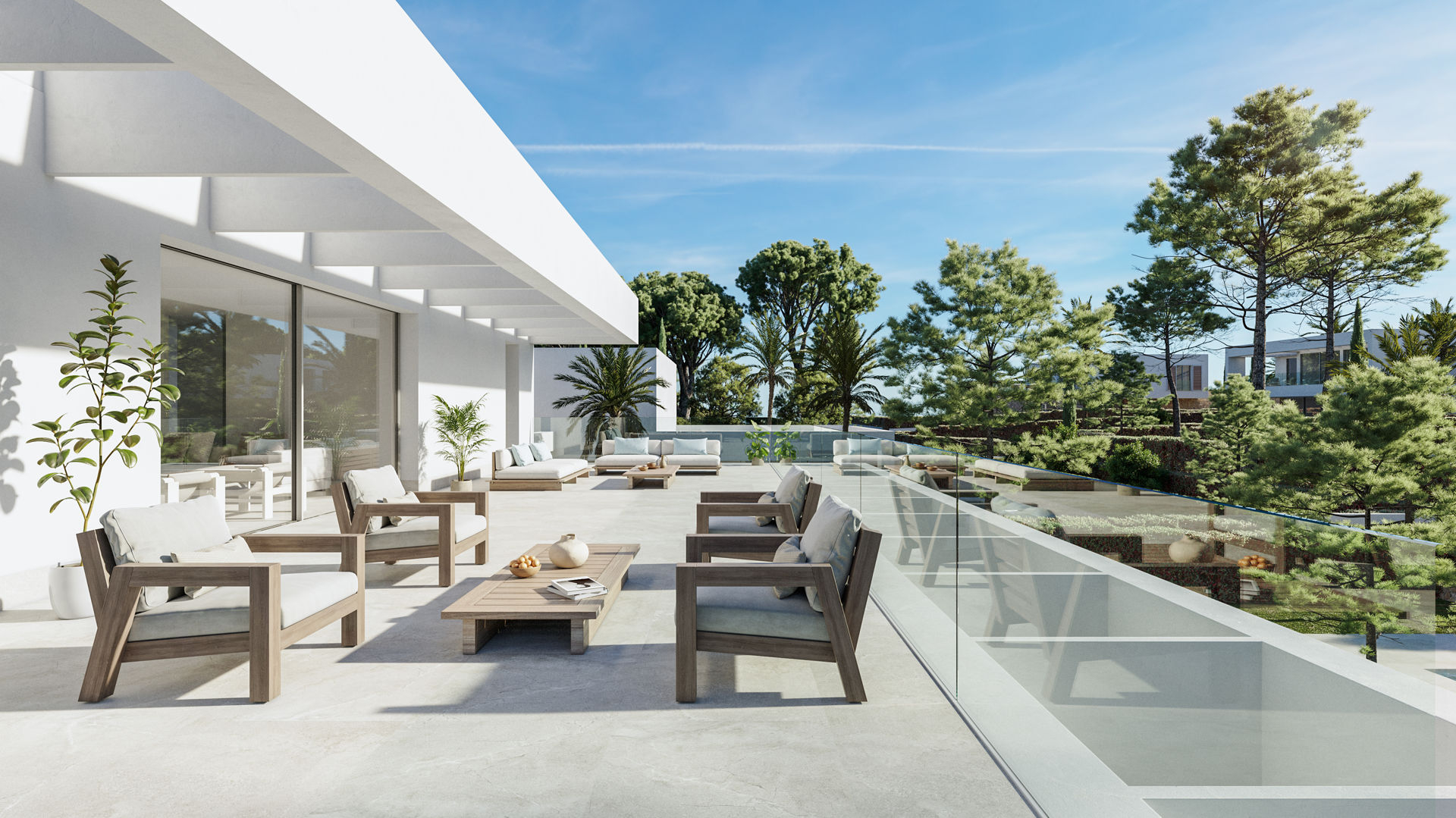 Terrassenbereich