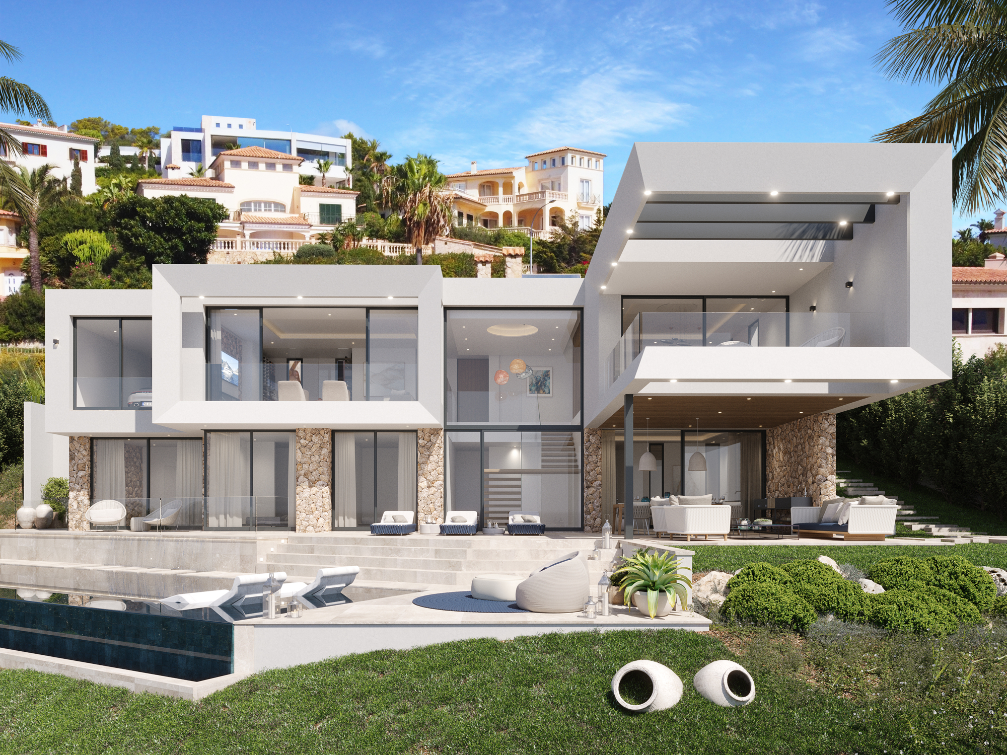 Villa mit Pool