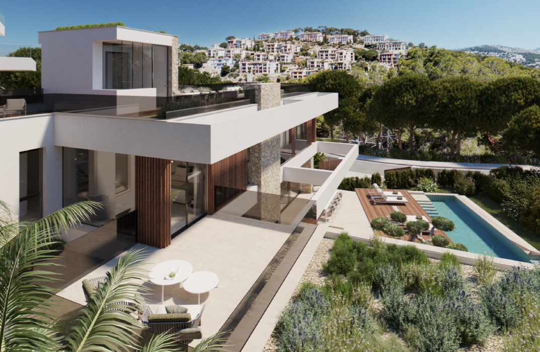 Designer villa with pool in Port Andratx