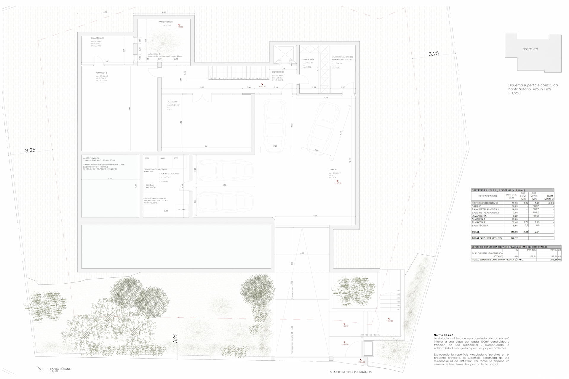 Grundriss UG
