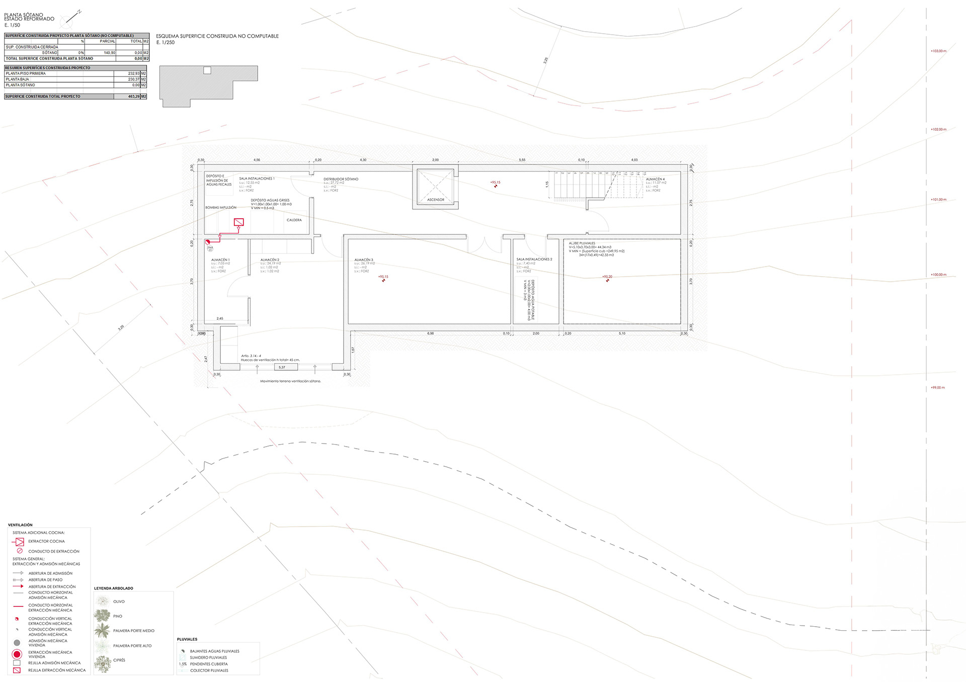 Grundriss  UG