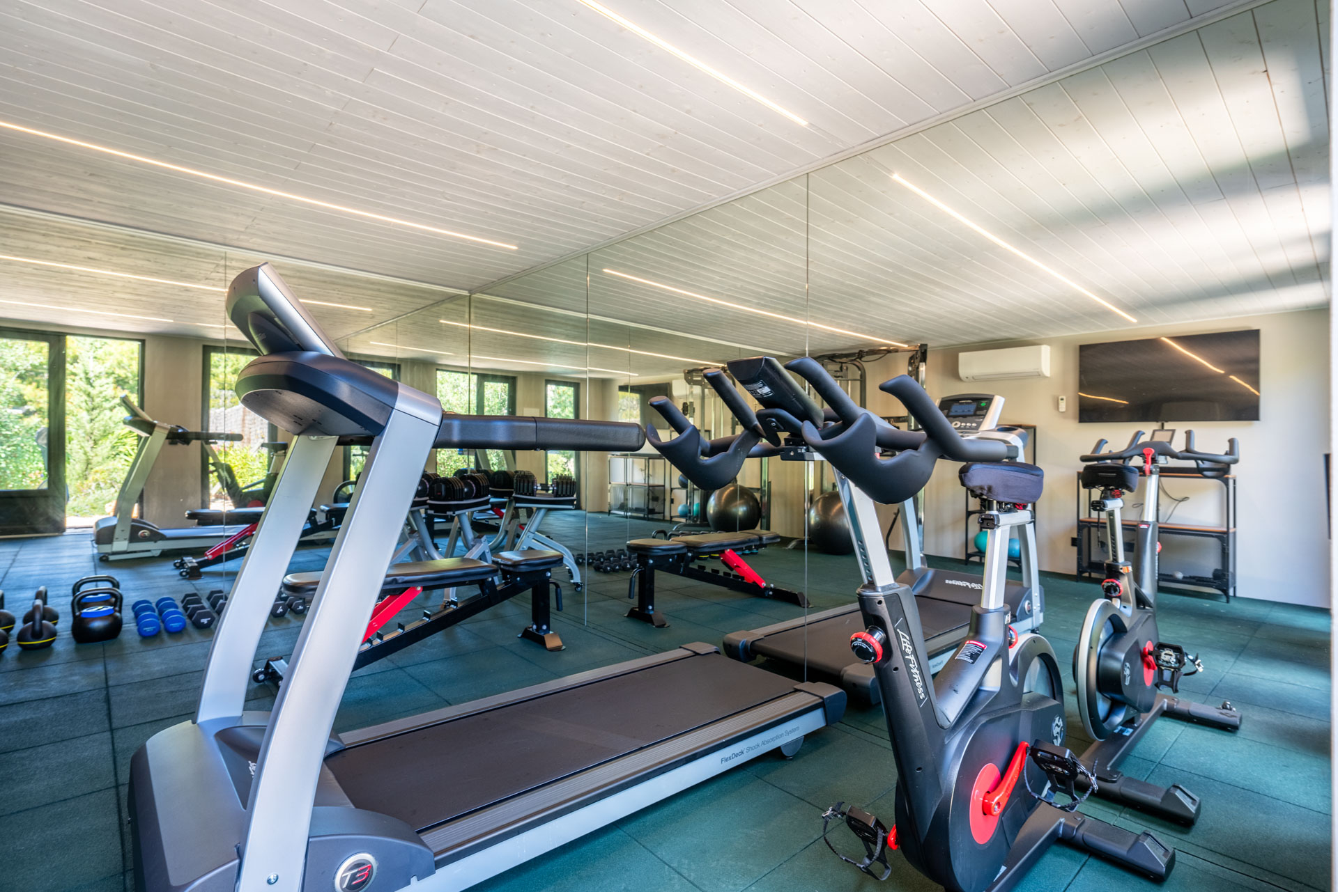 Fitnessbereich