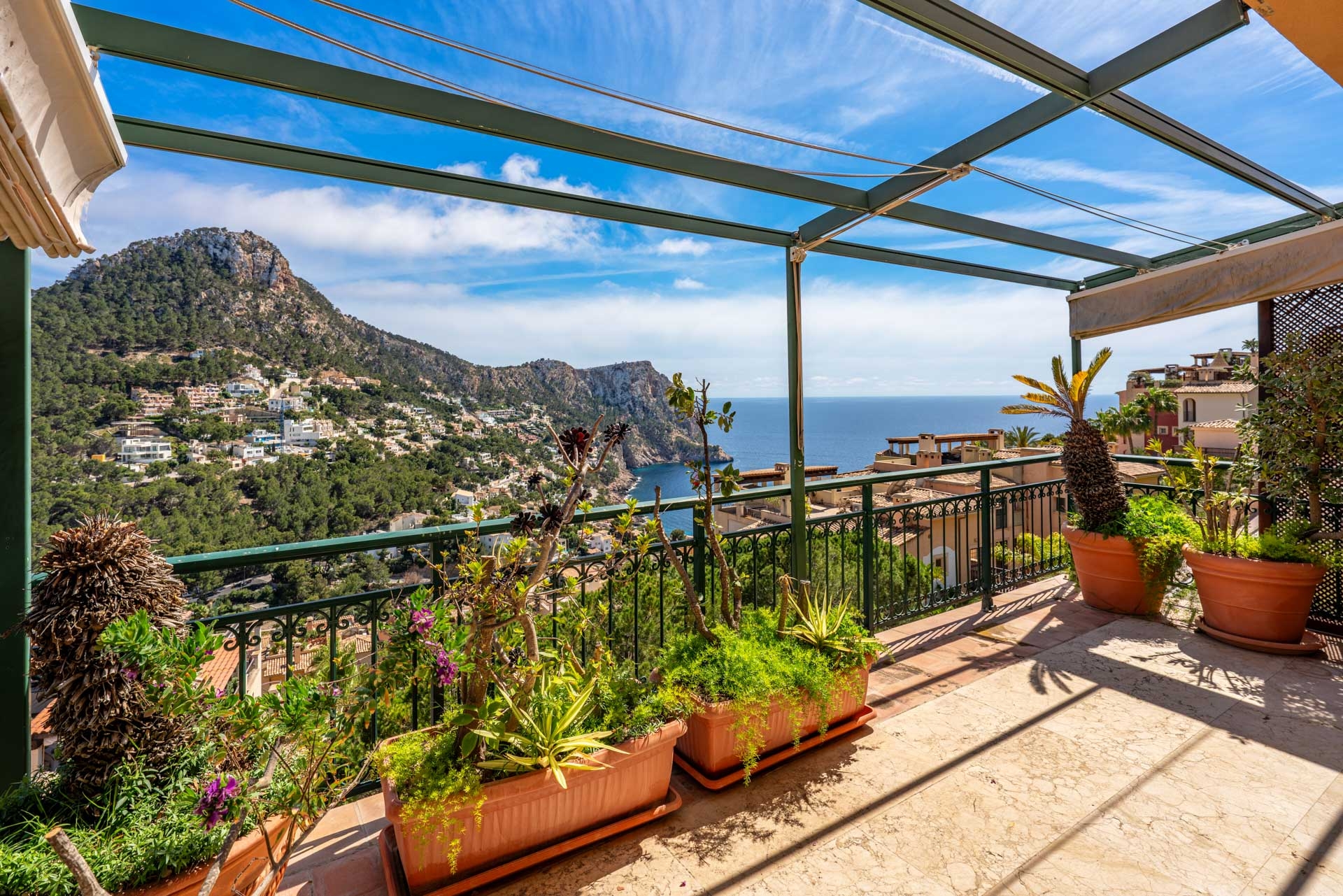Terrasse 1 mit Meerblick