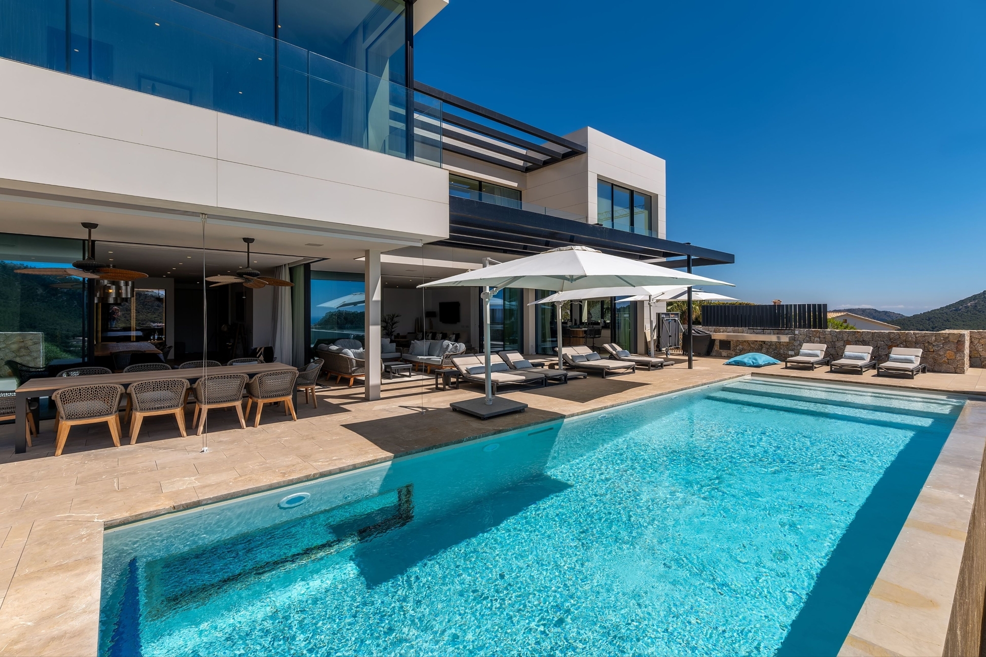 Conjunto de villas incomparable con majestuosas vistas