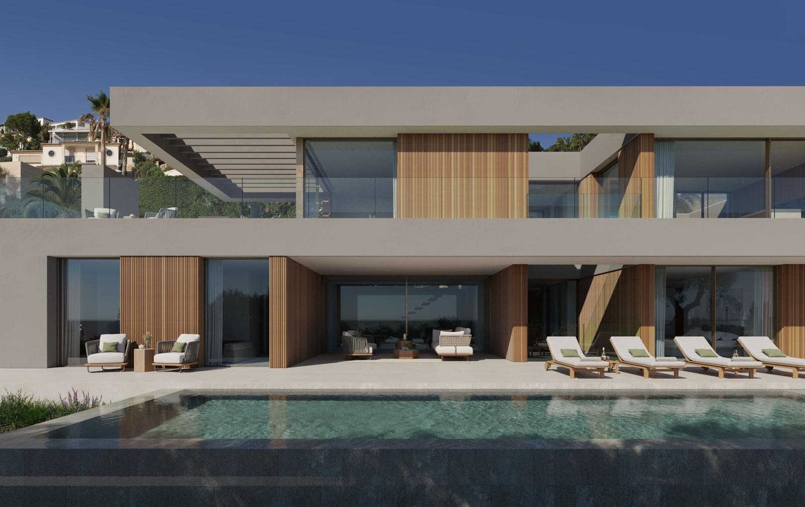 Projektvorschlag: Villa mit Pool