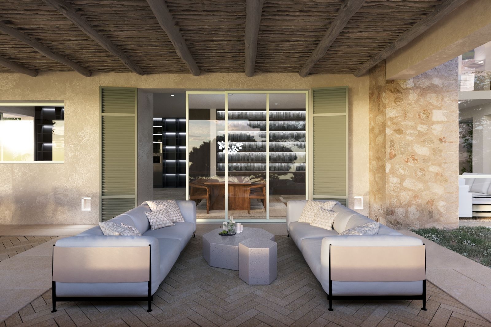 Aussenlounge