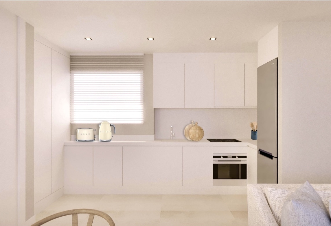 Küche (virtuelles Homestaging)