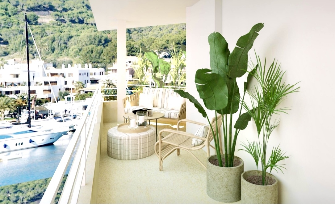 Balkon (virtuelles Homestaging)
