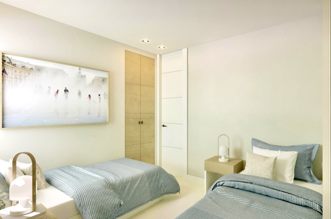 Schlafzimmer 2 (virtuelles Homestaging)