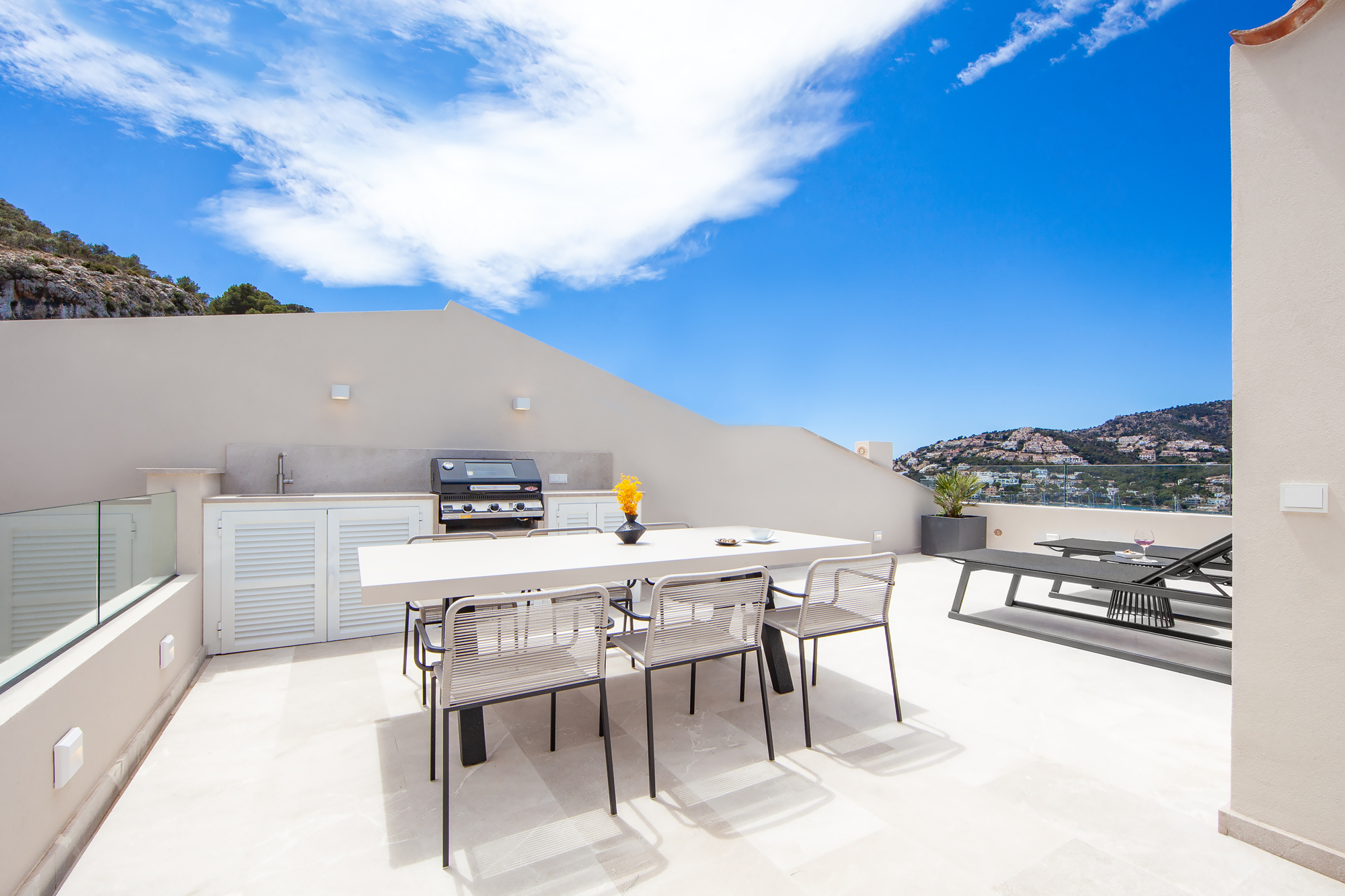 Dachterrasse, Aussenküche