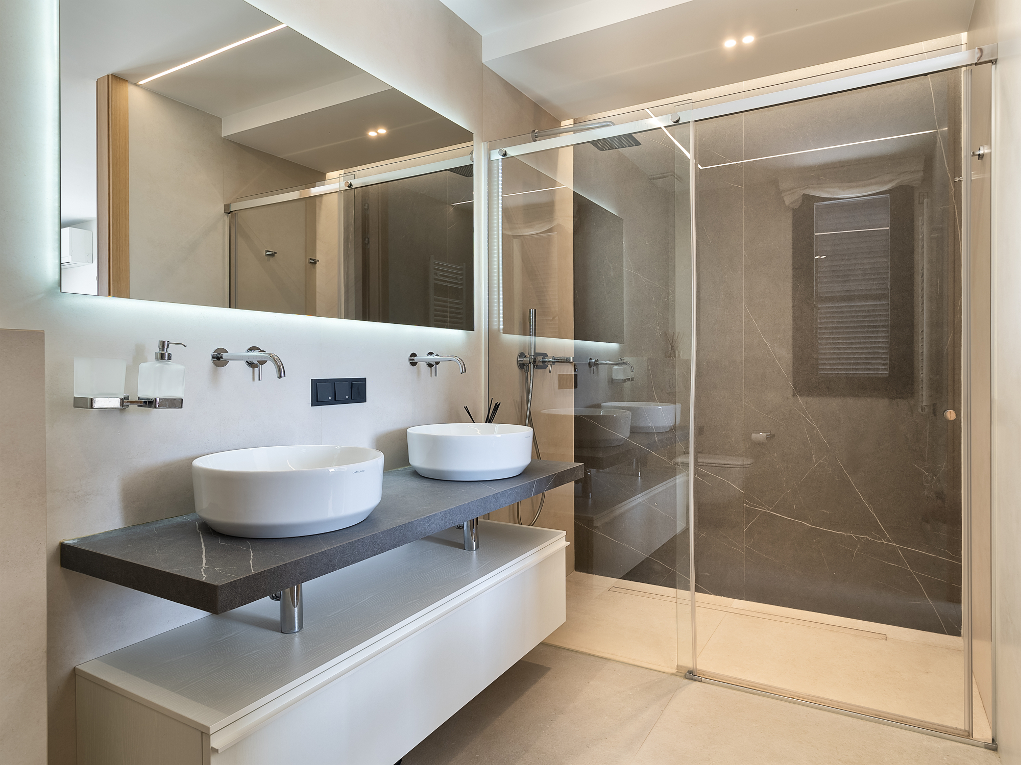 Badezimmer 1 Gästevilla