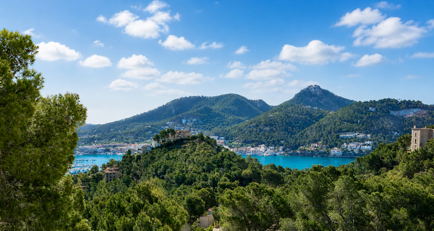 Exclusiva propiedad para reformar con espectaculares vistas al puerto en Port d’Andratx