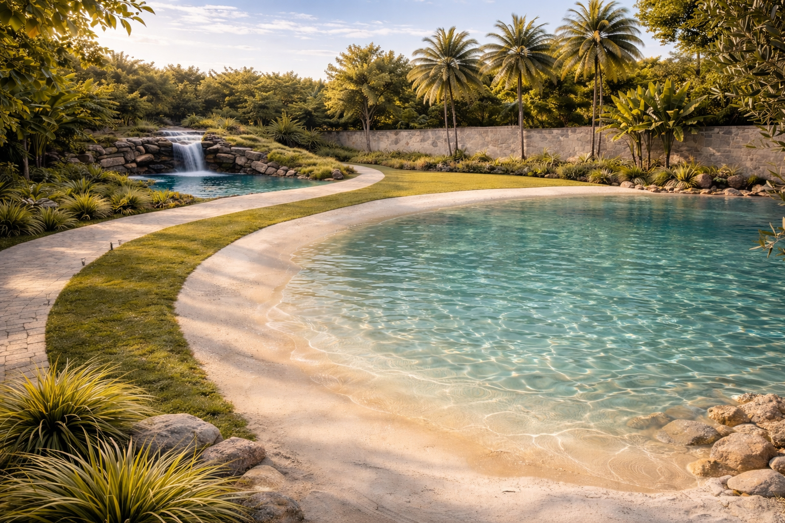 Projektvorschlag: Pool und Wasserspiel _ Variante 2