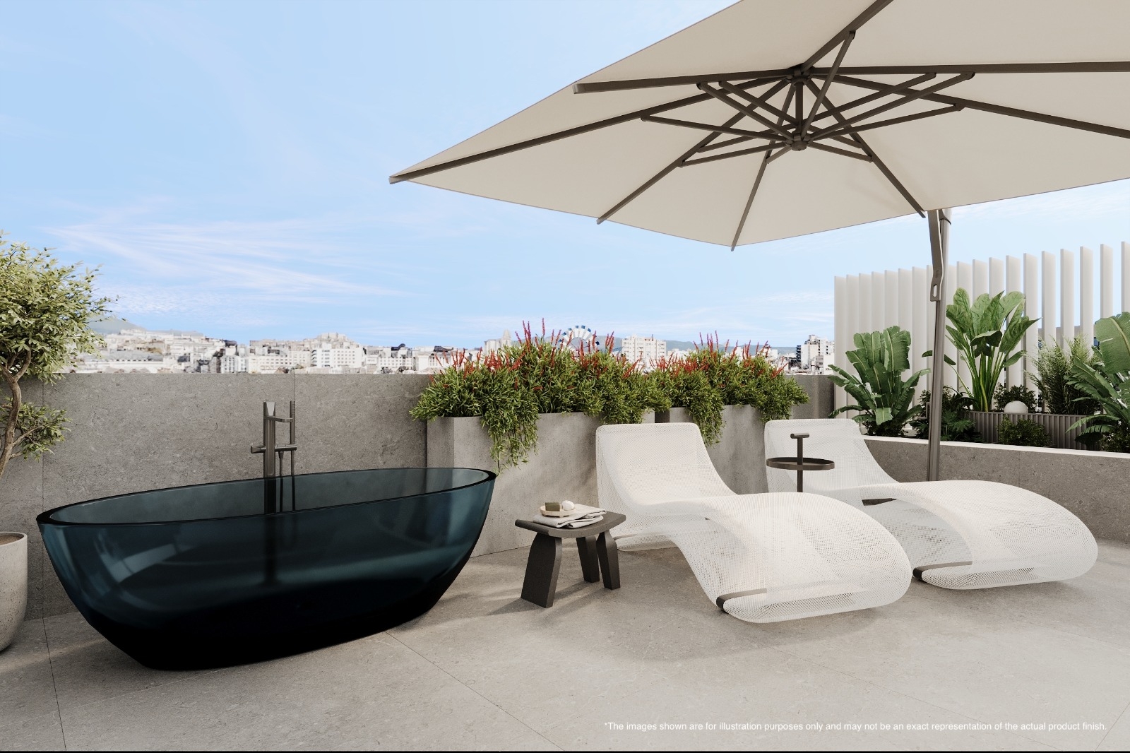Beispiel Dachterrasse