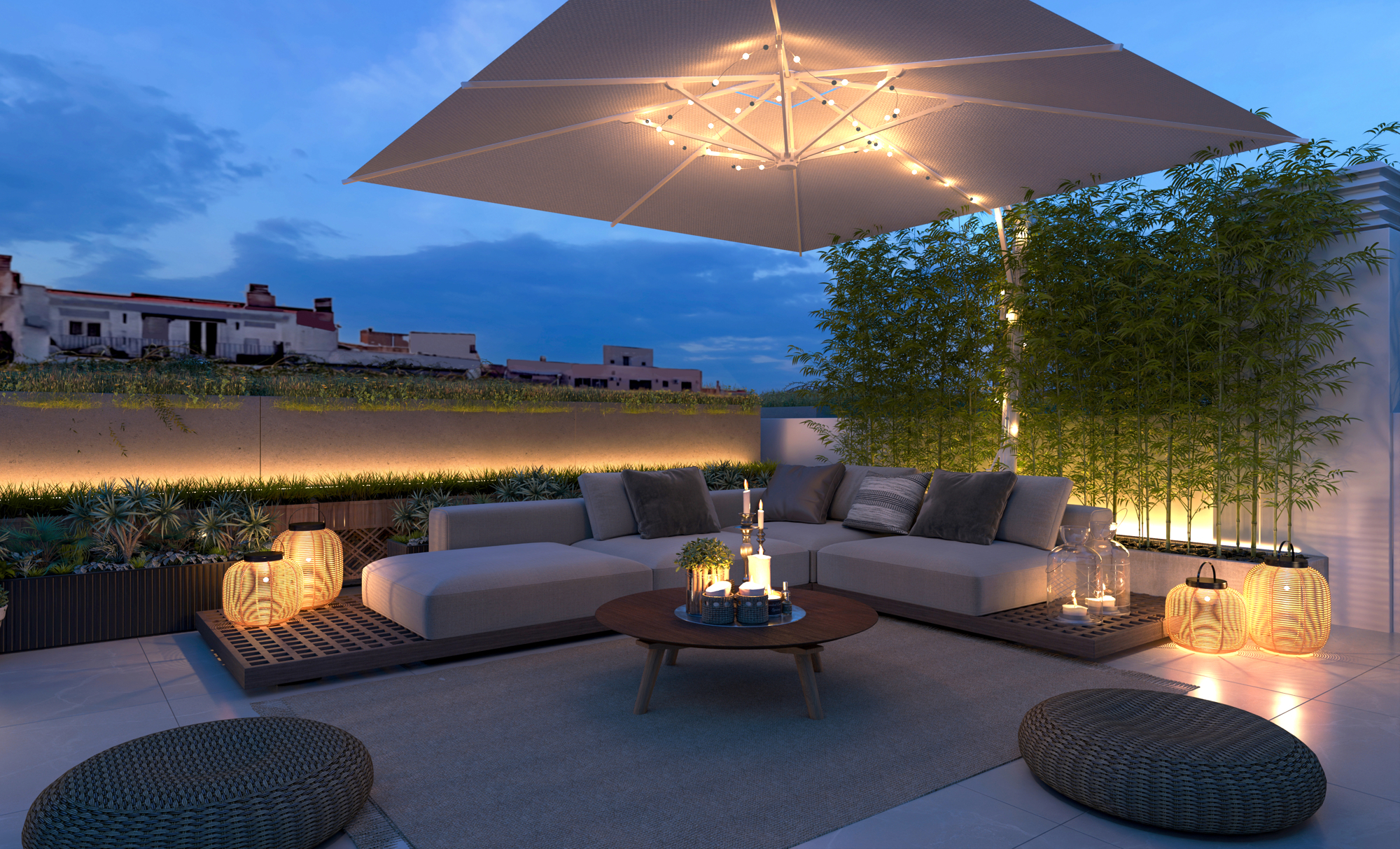 Dachterrasse