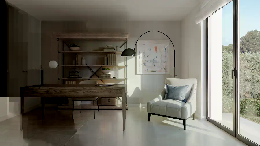 Arbeitszimmer