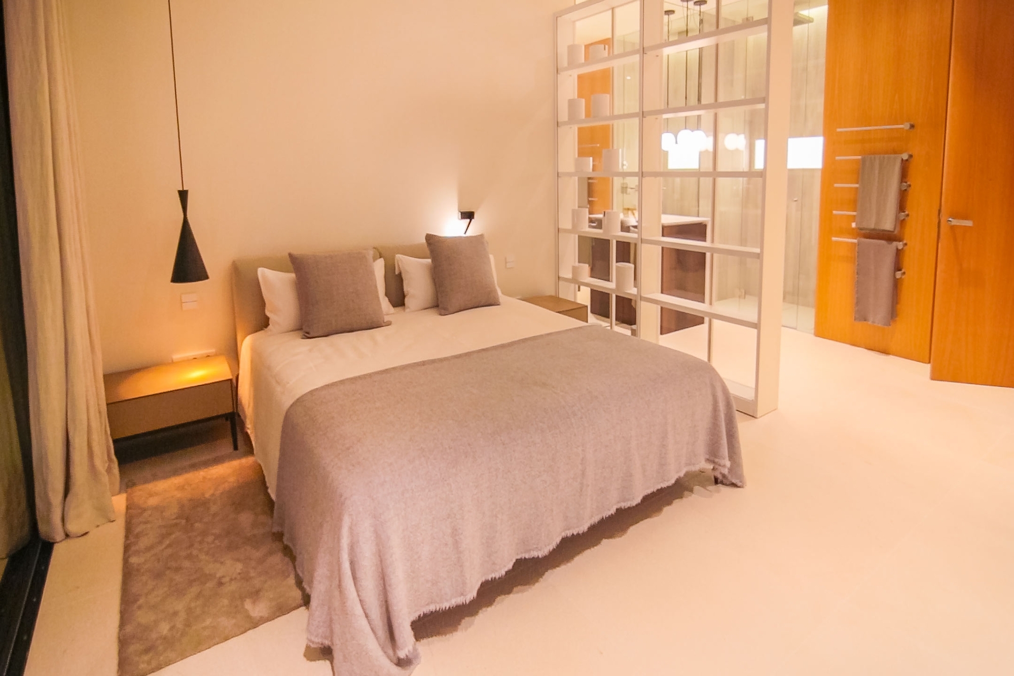 Schlafzimmer mit Bad en Suite