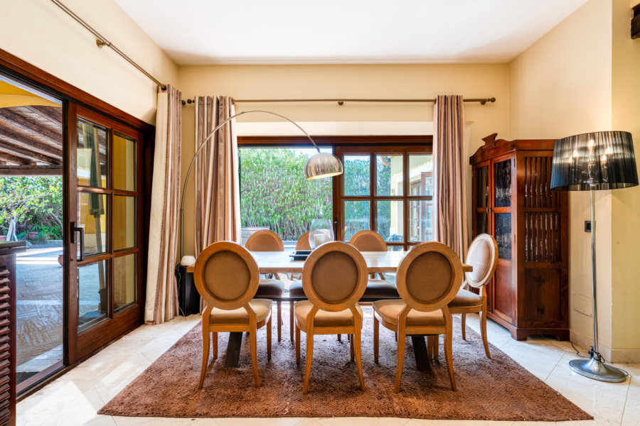 Mediterrane Villa auf großzügigem Grundstück - Essbereich (5674)