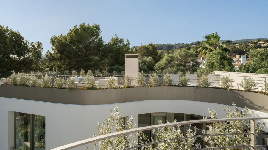 Stilvolle Neubauvilla in exklusiver Lage - Dachterrasse (5800)