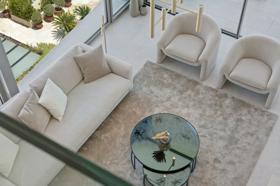 Spektakuläres Duplex-Penthouse mit Panoramablick über Palmas Hafen, Kathedrale, Meer und Berge - Detailaufnahme (15489)