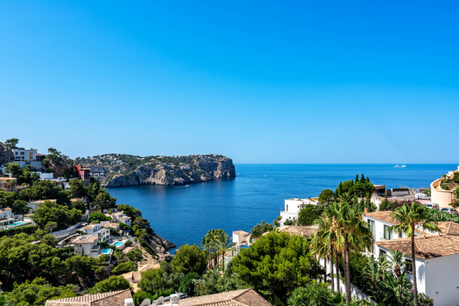 Modernes Penthouse mit privatem Pool und atemberaubendem Meerblick - Cala Moragues (5568)