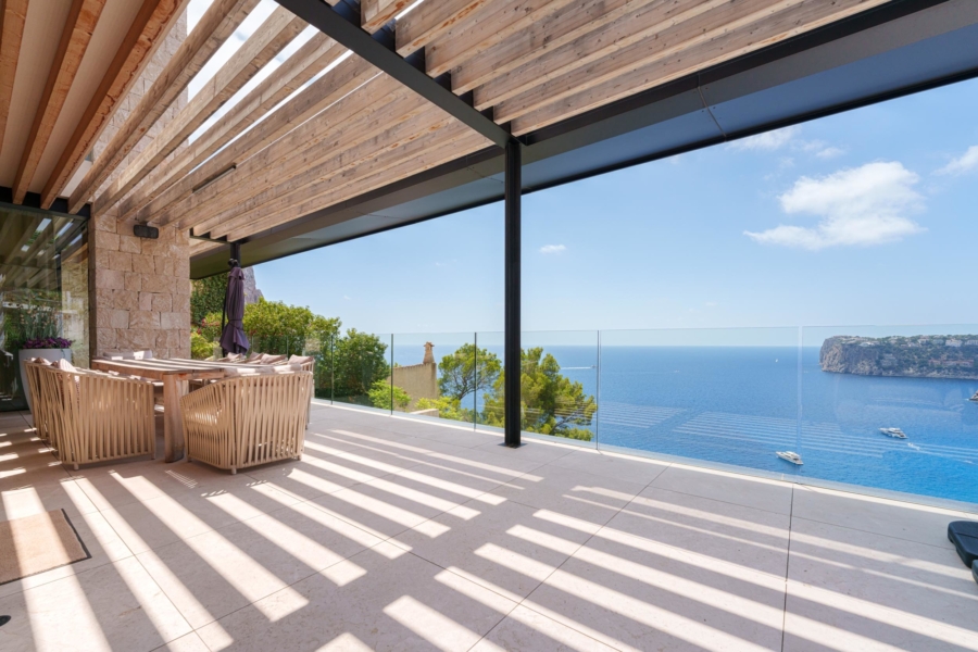 Terrasse mit Meerblick