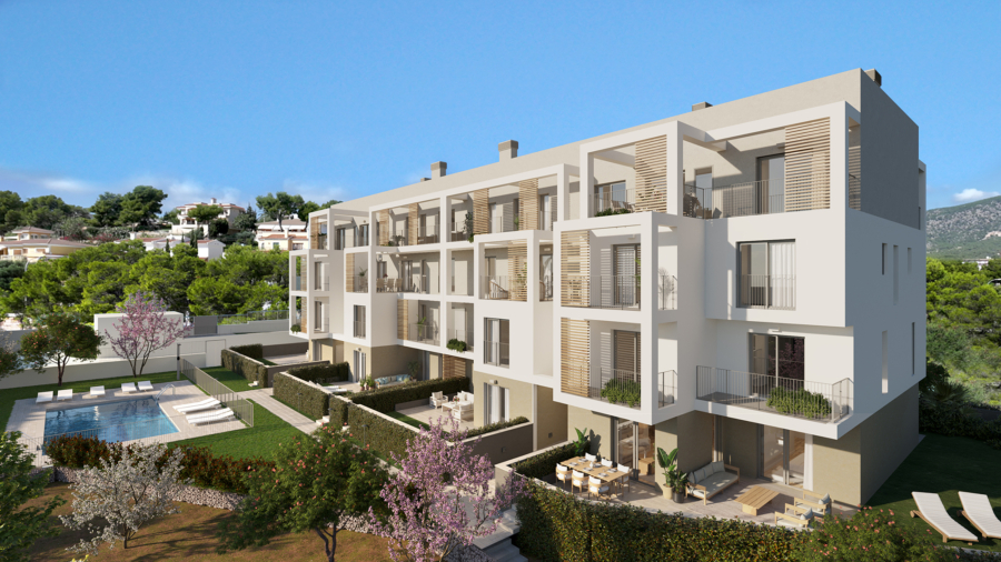Moderne Neubau-Appartements - Gesamtansicht (5075)