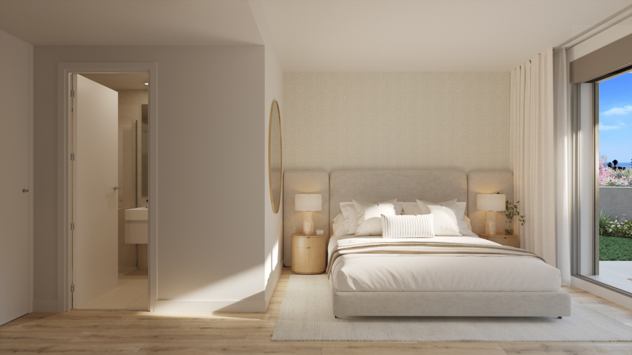 Moderne Neubau-Appartements - Schlafzimmer (5079)