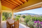 Terrasse mit Blick auf Calvia