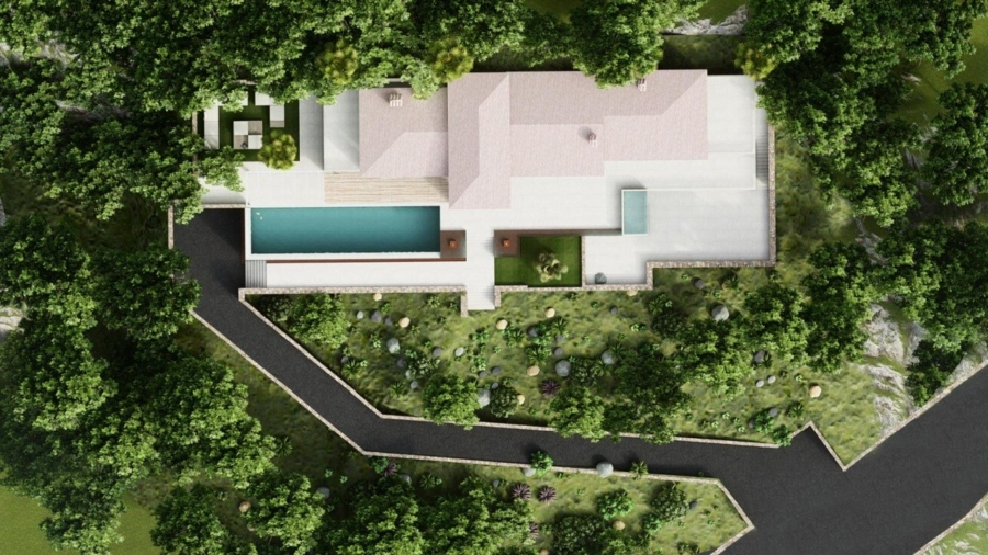Mediterrane Villa in ruhiger Lage mit Meer- und Panoramablick - Projekt zur Neugestaltung (5785)