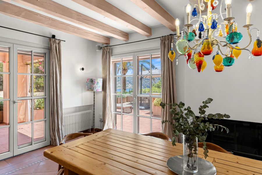 Mediterrane Villa in ruhiger Lage mit Meer- und Panoramablick - Essbereich (5768)