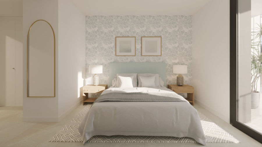 Neubauappartement in Palmanova - Schlafzimmer (4589)