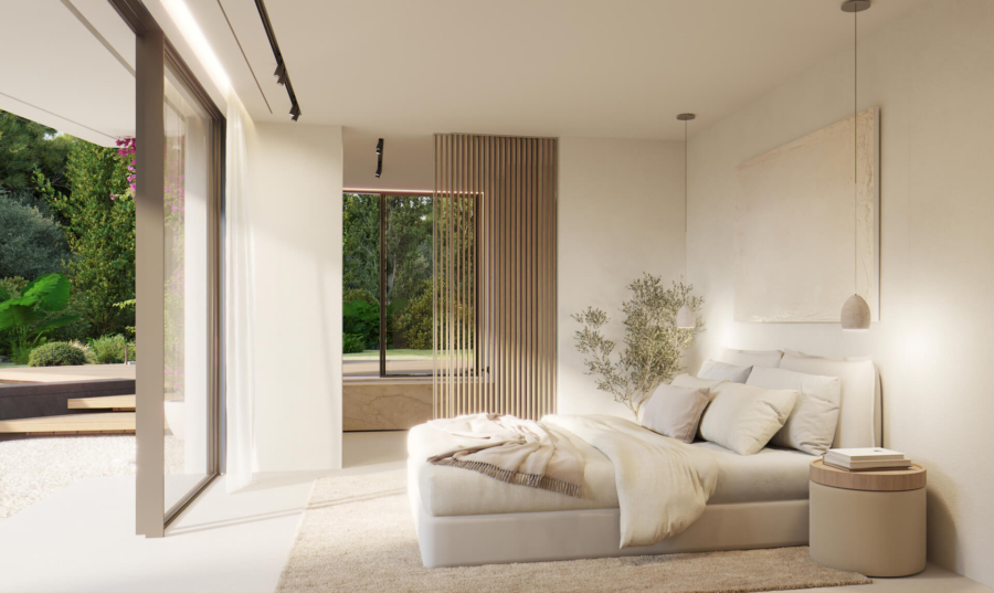 Grundstück mit Projekt und Baulizenz - Schlafzimmer (5538)