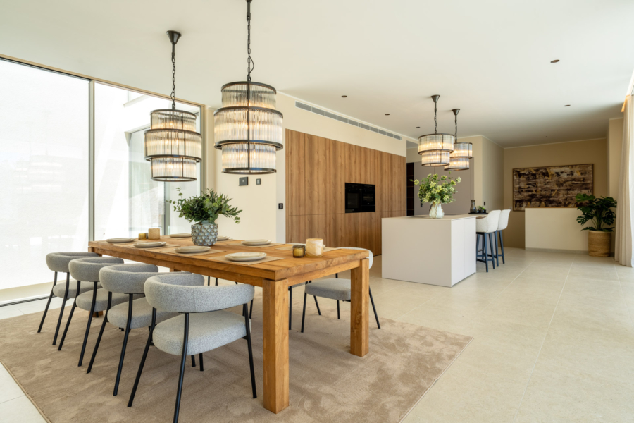 Premium Neubauvilla in Portals Nous - Offener Essbereich (4341)