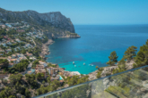 Blick auf die Bucht von Cala Llamp