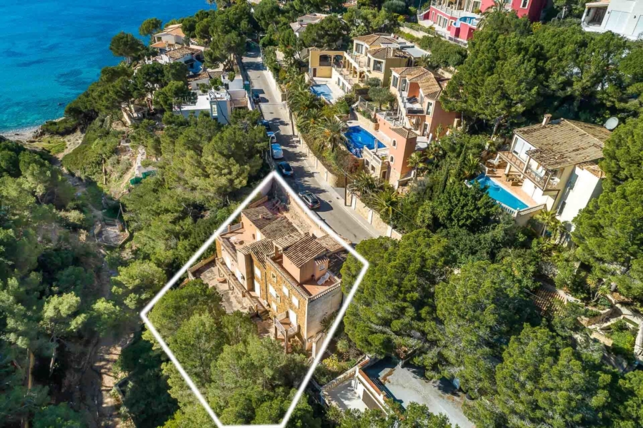 Schlüsselfertige Neubauvilla in 1. Meereslinie mit Meerblick - Grundstück (4168)