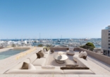 Blick auf Palmas Hafen