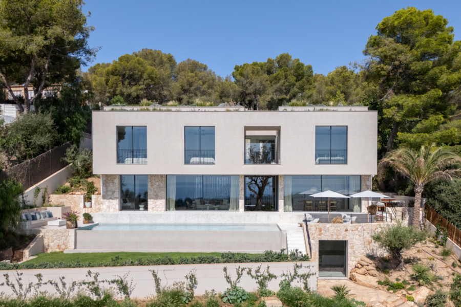 Neubauvilla im mediterranen Stil mit Meerblick - Villa (13019)