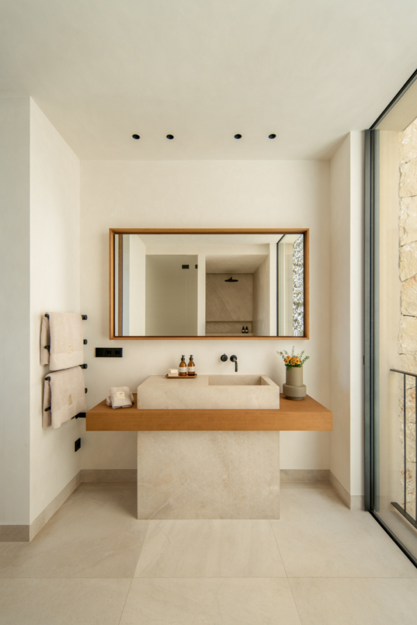 Neubauvilla im mediterranen Stil mit Meerblick - Badezimmer 2 (13030)