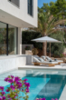 Pool und Terrasse