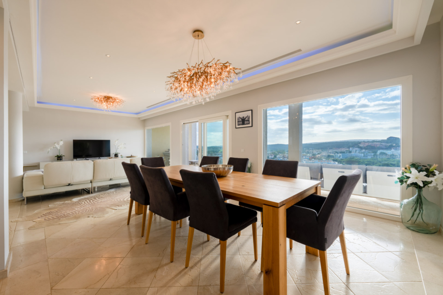 Charmante Villa im modern mediterranen Stil mit fantastischem Meerblick - Essbereich (5958)