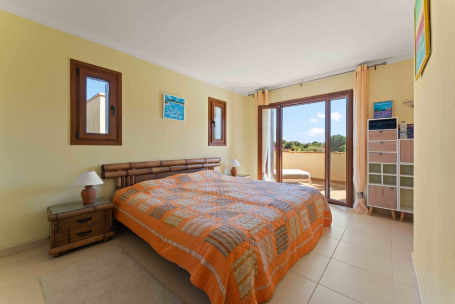 Exklusive Golfvilla mit privatem Pool und schönem Blick - Schlafzimmer 3 (6585)