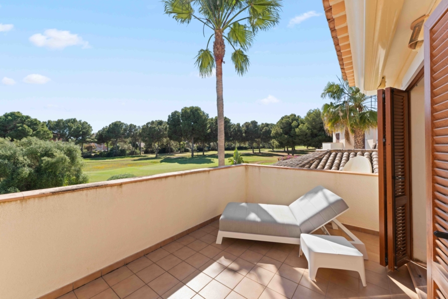 Exklusive Golfvilla mit privatem Pool und schönem Blick - Terrasse (6586)
